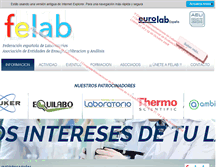 Tablet Screenshot of interlaboratorio.com